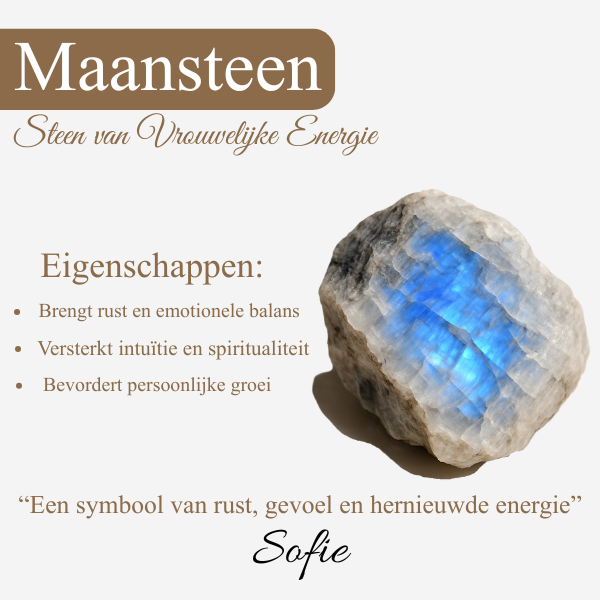 Adelheid Maansteen Ogrlica