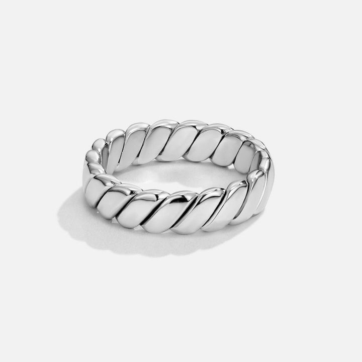 Calira Twisted Infinity srebrn prstan